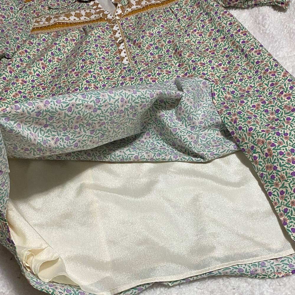 THML Floral women’s size medium  Dress adorable lined with slip NWOT - Picture 8 of 16